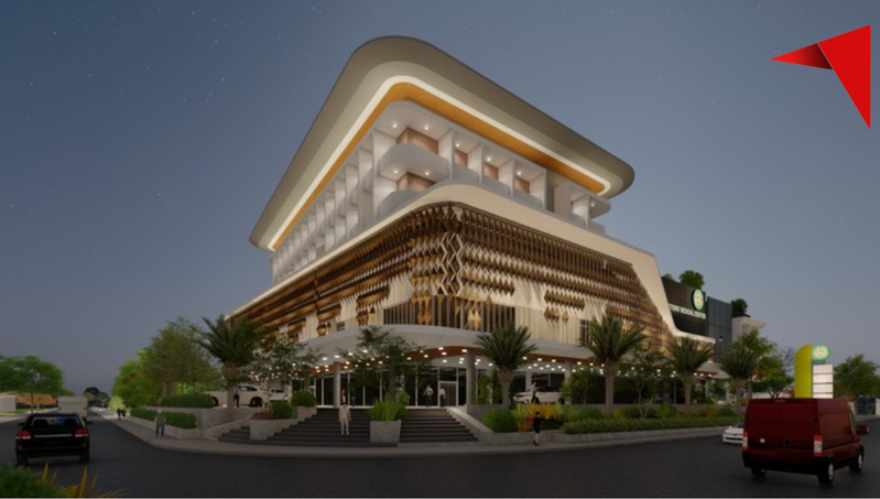 Antique Doctors’ Medical Center architectural rendering